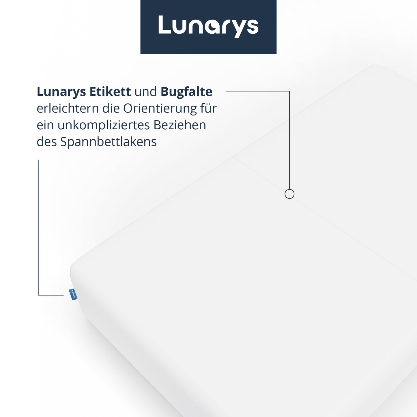 SleepRoyal Premium Spannbettlaken Weiß