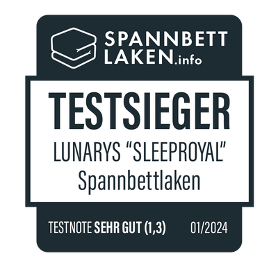 Testsieger spannbettlaken.info — Sehr gut (1,3)